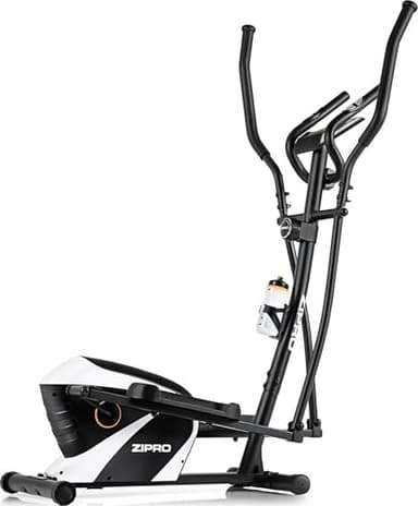 Zipro Crosstrainer Shox RS, elliptique jusqu'à 120 kg, équipement d'entraînement Cardio à Domicile, Appareil de Fitness, Machines d'exercice, vélo elliptique, 8 Niveaux de résistance
