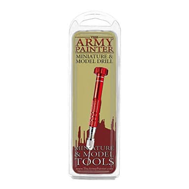The Army Painter | Miniature and Model Drill | Perceuse à Main avec trois Mèches, adaptée à l’Assemblage de Figurine pour Jeux de Table, Jeux de Rôle, Jeux de Société et Wargames