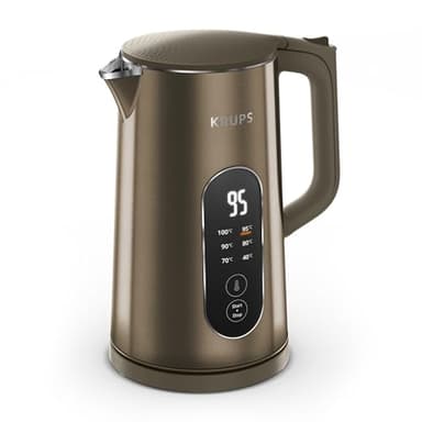 Krups Selection, Bouilloire électrique, 6températures, Affichage en temps réel, Maintien au chaud de 30minutes, BW871FF0, Lioness