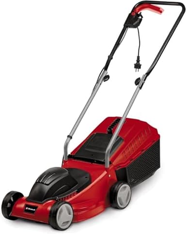 Einhell Tondeuse à Gazon électrique GC-EM 1032 (1000 W, Largeur de Coupe 32 cm, Bac de Ramassage 30 L)