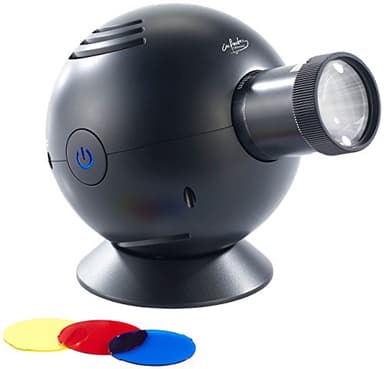 infactory Horloge à Projection Lumineuse, 3 filtres