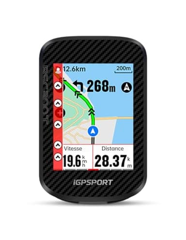iGPSPORT BSC300T Compteur Velo sans Fil, Tactile Map Navigation Recalcul de Cap, 2,4'' Écran Mode vélo électrique
