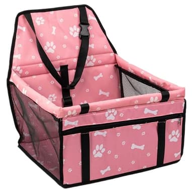 Patifirst Siège Auto pour Chien | Siège Voiture Voyage avec Poches De Rangement,Alèse Lavable Accessoires de Voyage pour Sorties Quotidiennes Trajets Routiers Visites Vétérinaires