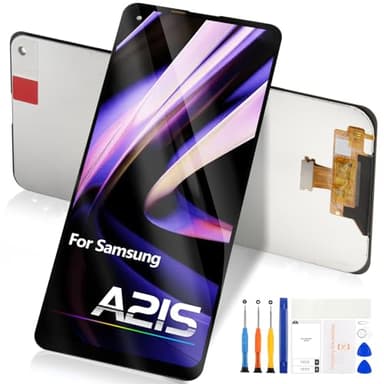 Écran pour Samsung Galaxy A21s A217F LCD Affichage - pour Samsung A21s LCD Écran Tactile Numériseur SM-A217F A217M A217F/DS Verre Panneau Complet Assemblage Réparation Kits (Non pour A21)