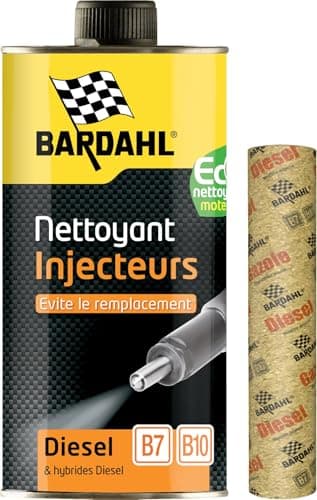 Nettoyant injecteurs diesel BARDAHL 1L | Evite le remplacement - Nettoie et protège le système d'injection