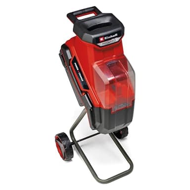 Einhell Broyeur de végétaux sans fil REDAXXO 36/25 Solo Power X-Change (36V, 3 lames réversibles en acier spécial, sac collecteur 55 L) Livré sans Batterie ni Chargeur