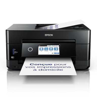 Imprimante EPSON Expression Premium XP-7100 3-en-1 | Impression, Numérisation, Copie recto-verso - A4, 5 couleurs, WiFi Direct, Écran tactile, Double bacs, Photo haute résolution