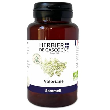 Valériane BIO | 200 gélules | Sommeil & Relaxation | 280 mg dosage 100% naturel sans additif et non comprimé | L'HERBIER DE GASCOGNE | Herboriste depuis 1985