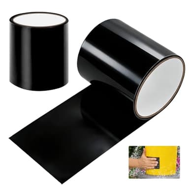 2 Rouleaux Ruban Adhésif Ultra Puissant Étanche, 10 cm x 1,5 m PVC Scotch Plomberie Etanche Anti Fuite, Ruban Adhésif D'étanchéité Résistant aux UV, Scotch Étanchéité pour Piscines, Trous, Fissures