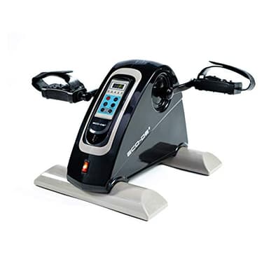 ECODE® Pedalier D'Appartement Électrique, 12 Vitesses réglables avec Télécommande, Écran LCD, Mini Bike, Vélo d'entraînement Portable pour Bras et Jambes, Réadaptation, Pédalier Électrique Motorisé