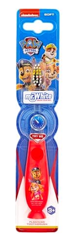 Mr.White brosse à dents clignotante - Pat Patrouille
