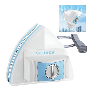 ARTEKKA Lave Vitre Magnétique, Nettoyeur De Vitre, Lave Vitre Aimanté Double Vitrage De 3 à 30 mm, Appareil pour Nettoyer Les Vitres Exterieurs Inaccesibles, Nettoyeur De Vitres Magnétique