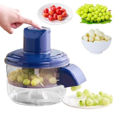 Éplucheur de raisin, machine automatique électrique d'épluchage d'ail, rechargeable, outil d'élimination de la peau de fruits pour les cerises, les tomates