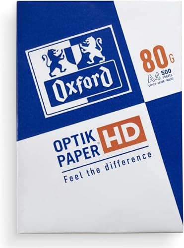 OXFORD, Papier multiusage A4,80gsm, 500 feuilles, blanc