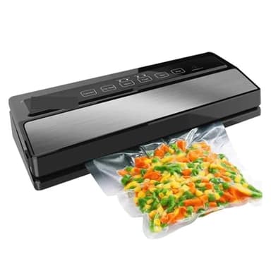 Machine à Sceller, Machine de scella sous vide 110W, meilleure Machine d'emballa sous vide for la maison, for conserver les aliments, 5 sacs gratuits