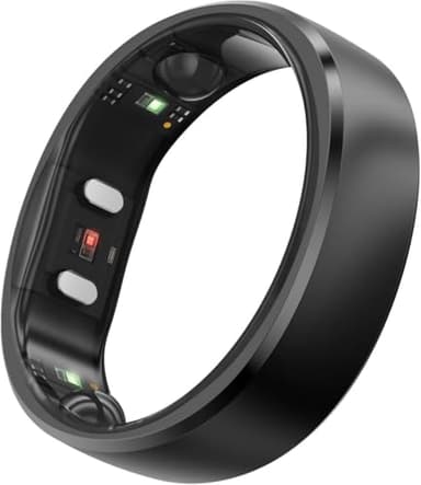 RingConn Gen 2 Smart Ring, Premier Au Monde avec Surveillance OSA, Pas d'abonnement à l'application, 12 Jours de Batterie, Tracker de Stress/Fréquence Cardiaque/Santé Féminine, Compatible avec Android