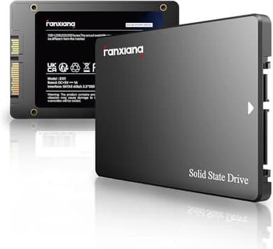fanxiang S101 512Go SSD SATA III 6 Go/s 2,5" Jusqu'à 540 Mo/s en Lecture, 3D NAND SSD Disque Interne Compatible avec Ordinateurs Portables et Ordinateurs de Bureau (Noir)