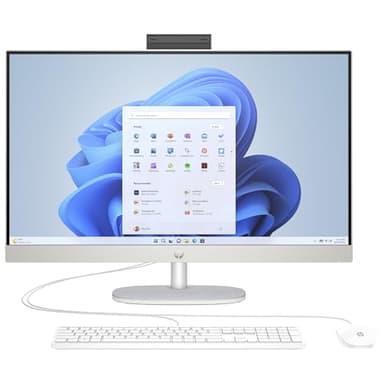 HP 27-cr0007ng - All-in-One (Komplettl?sung) - Ryzen 5 7520U / 2,8 GHz - RAM 16GB - SSD 512GB - NVMe - Radeon Graphics - 1GbE, Bluetooth 5,3, Wi-Fi 6 - WLAN: 802,11a/b/g/n/ac/ax, Bluetooth 5,3 - Win