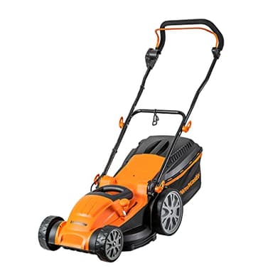 LawnMaster MEB1840M Tondeuse électrique Gazon 1800W 40cm, 6 Hauteurs Réglable 20-70mm, 42L Bac de Ramassage 2 Ans de Garantie
