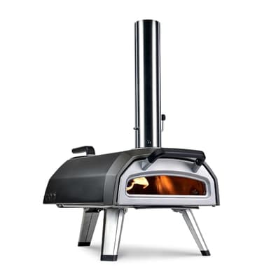 Ooni Karu 2 Multi-Combustibles - Four a pizza Bois/Gaz/Charbon – Four a pizza gaz compatible - Portable extérieur – Cuisson authentique à la pierre – Jusqu’à 500 °C
