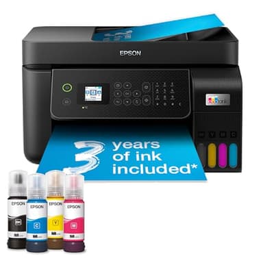 Epson EcoTank ET-4800 A4 Imprimante Multifonction Wi-FI avec réservoir d'encre jusqu'à 3 Ans d'encre Incluse