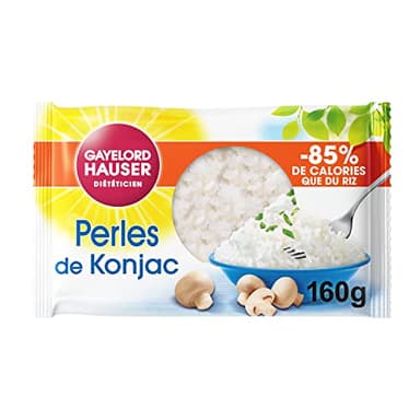 GAYELORD HAUSER - Perles de Konjac - Nature - Sans Rinçage - Prêt à l'Emploi - 1 Paquet de 160 g