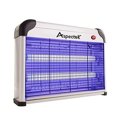 ASPECTEK Zapper Électrique Anti-Insectes Intérieur - Lampe Puissante 2800V 20W avec 2 Ampoules UV de Remplacement (UV Insect Killer Lamp)