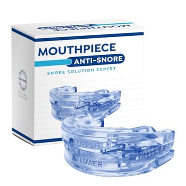 Anti Ronflement Orthese Inodore Et Doux Efficace Puissant Adapté Aux Hommes et Aux Femmes Ronflent Adapté à la plupart des bouches- Bleu