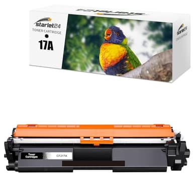 Starlet24 1x Cartouche de Toner 17A Compatible HP CF217A pour LaserJet Pro MFP-M130fw M130nw M130fn M130a M130, HP LaserJet Pro M102W M102A M102