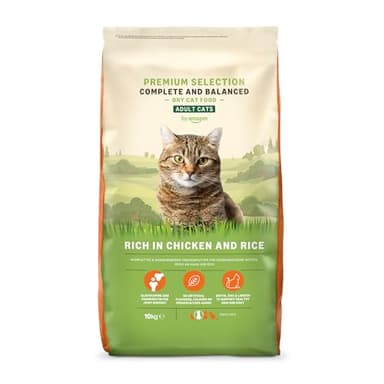 by Amazon Complete Croquettes Complètes Pour Chats Adultes, Riche En Poulet Et Riz, 1 X 10 (Anciennement une marque Lifelong, même produit)
