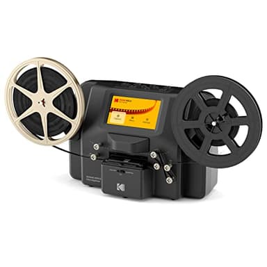 Kodak REELS & Super 8 Films Digitizer Converter avec écran 5", Le Scanner convertit Le Film en fichiers numériques MP4 sur Carte SD RODREELSEU