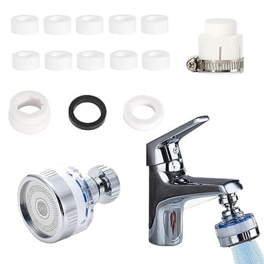 Filtre Eau Robinet Filtre Anti Calcaire Filtre Robinet Anti Calcaire Filtre à Eau Robinet Livré Avec 10 éLéMents Filtrants, AdaptéS à La Cuisine, à La Salle De Bain Et Au Jardin ExtéRieur