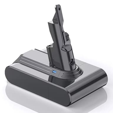 Batterie pour Dyson V7 SV11, LONGFIT Batterie Li-ION 6500mAn Compatible avec Dyson V7 Motorhead Animal Fluffy Car+Boat, V7 Trigger Mattress et V7 HEPA Aspirateurs