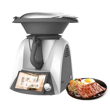 Machine à Cuisiner Automatique avec recettes guidées, Robot de Cuisine Connecté avec balance intégrée, bol 3 L, moteur 1500 W, connectivité Wi-Fi, écran tactile TFT 7 pouces