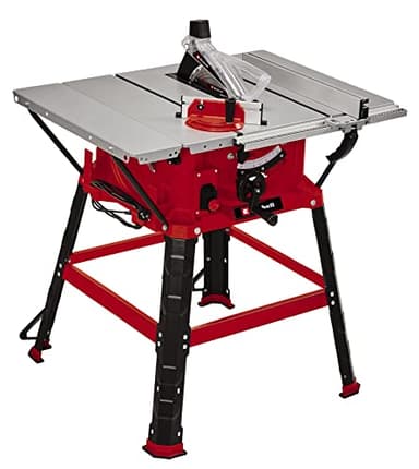 Einhell Scie circulaire sur table TC-TS 254 U (2 200 W max, butée parallèle/d'angle/transversale, extensions de table, lame de scie inclinable, raccord pour aspirateur)