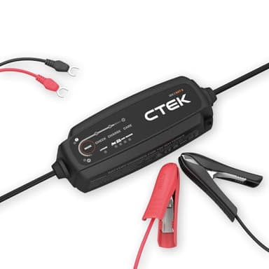 CTEK NXT 5 chargeur de batterie intelligent 12V, 5A, compatible avec les batteries au plomb et au lithium, mode reconditionnement, optimisation AGM, compensation de température, mainteneur de batterie