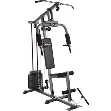 tectake Station de Musculation Home-Trainer | Module Papillon | Dispositif d’Extension de Jambe | Barre de Traction - diverses modèles (Typ 1 | No. 402756)