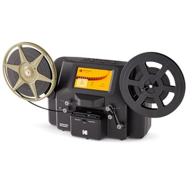 Kodak REELS Convertisseur de numériseur de Film 8 mm et Super 8 avec Grand écran de 5", Le Scanner Convertit Le Film Image en Image en fichiers numériques MP4 pour Regarder