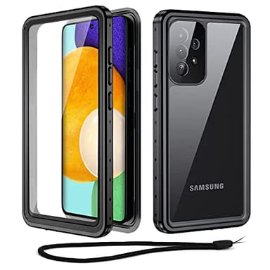 Beeasy Coque pour Samsung Galaxy A53 5G Étanche Antichoc, IP68 imperméable 360 Protection Intégrale Étui avec Protecteur d'Écran, Renforcé Waterproof Antipoussière Incassable Housse pour A53