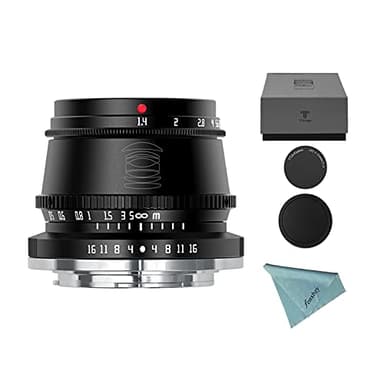 TTArtisan 35mm F1.4 APS-C Objectif Manuel pour Appareil Photo Sony E