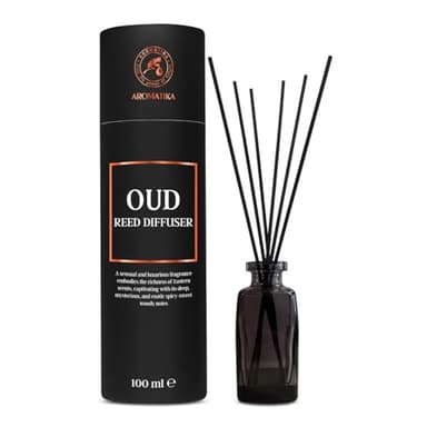 Diffuseur Parfum de Oud 100ml - Diffuseur Parfum Maison - Diffuseur d'arômes - Parfum de Longue Durée - Désodorisant - Aromathérapie - Assainisseurs de Air de la Pièce