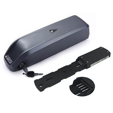 HANERIDE Hailong(4pin) E-Bike Batterie 36V 14.5 Ah 537Wh Rechargeable au Lithium-ION pour électrique, Pedelec, vélo électrique avec Chargeur pour Tube de Descente.