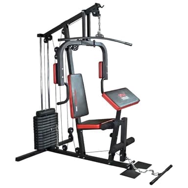 Hansson Sports® Station de musculation extensible librement Station de fitness Home Gym 65 kg Poids A : station de musculation