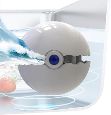 Générique Minis Lave-Vaisselle, Machine À Laver À Turbine À Ultrasons Compacte, Mini Lave-Vaisselle à Ultrasons,Lave Vaisselle Compact,Lave Vaisselle Pas Cher, pour Utilisation À Domicile, en Voyage