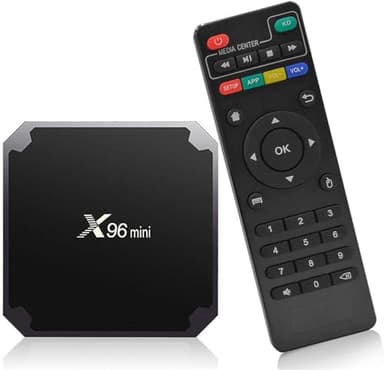 Box Android TV 4K X96 Mini Android TV Box 2Go/16Go Lecteur Multimédia de Diffusion en Continu Android 11 Best Chip AmlogicS905W2 Quad Core Chipset 64 Bits X96 Mini 2GB/16GB boitier TV