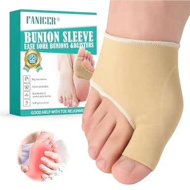 Usmlicer 1 Paire Chaussettes Hallux Valgus, Separateur Orteil, Hallux valgus orthese corrective,Soulagement pour Orteil et Avant-Pied, élastique et Doux, Convient aux hommes et aux femmes