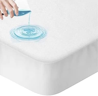 Protège Matelas Imperméable et Anti-acariens (140 X 200 cm)