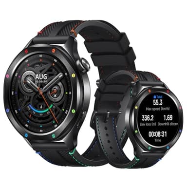 XIAOMI Watch S4 - Montre Connectée, Suivi du Sport, Ecran AMOLED 36mm, jusqu'à 15 Jours d'autonomie, appels Bluetooth, +150 Modes de Sport,GPS Double Bande, NFC,Androi & iOS, Multicolore