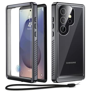 Beeasy Coque pour Samsung Galaxy S25 Ultra Étanche IP68, Protection Militaire 360° Intégrale Antichoc Antipoussière, Armure Renforcée Robuste Incassable Waterproof Case