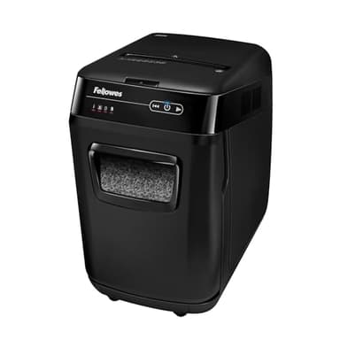 Fellowes Destructeur de Document Automax 200M- Coupe Croisée 200 Feuilles Destructeur Idéal pour Un Environnement Professionnel Ou Usage Domestique